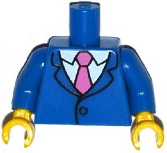 LEGO Dark Pink Torso Arms and Hands