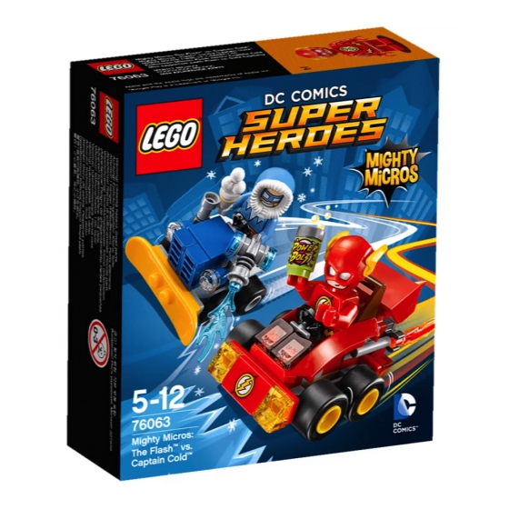 LEGO NEUF scellé 76063 Super Heroes Mighty Micros THE FLASH VS CAPTAIN COLD 