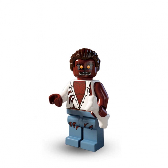 LEGO-Minifigures Série X 1 torse pour le loup-garou Figurine de série 4 4 