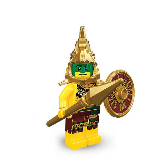 Veluddannet teleskop lytter LEGO MINIFIGURES Series 7 Aztec Warrior | Popitoi