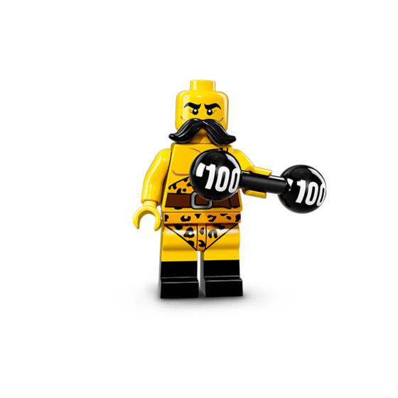 LEGO SERIE 17 Circus Strongman minifigura 