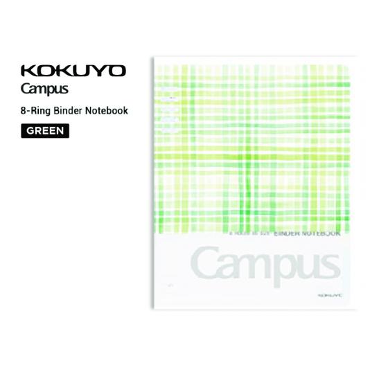 KOKUYO Watercolor Campus Binder Notebook 8 Holes B5 A5 Smart Ring